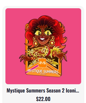 Mystique Summers Season 2 Iconic Pin
